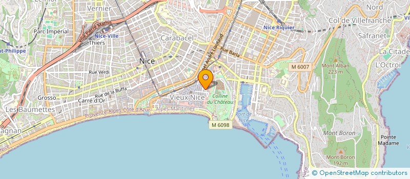 localisation de l'entreprise CINEMATHEQUE DE NICE à NICE