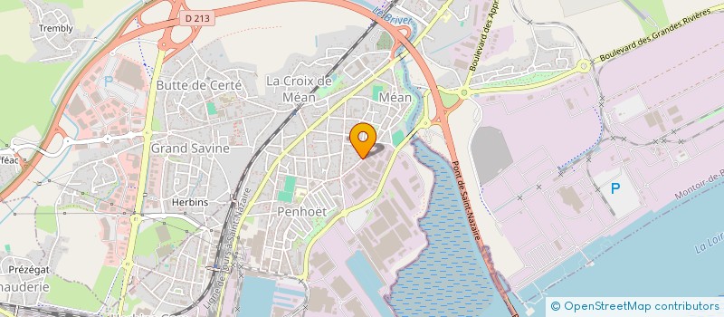 localisation de l'entreprise CINEMOTS  SAINT-NAZAIRE