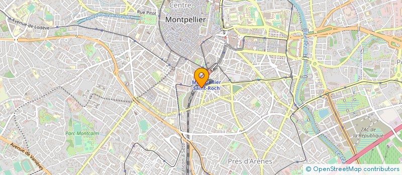 localisation de l'entreprise CINEMUSIQUES à MONTPELLIER