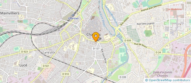 localisation de l'entreprise CINEPARADIS à CHARTRES