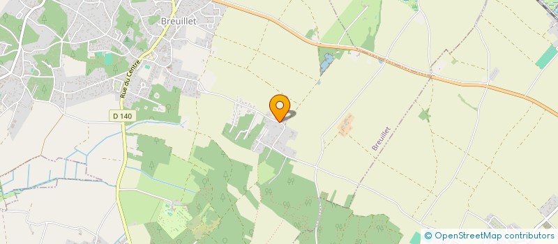 localisation de l'entreprise CINERGI  BREUILLET