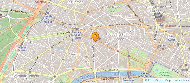 localisation de l'entreprise CINESCOOP à PARIS
