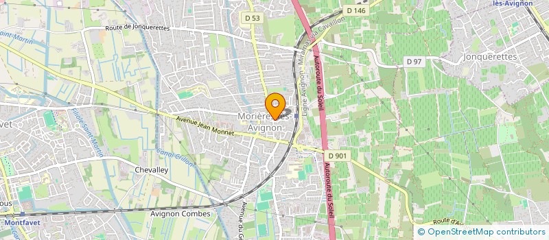 localisation de l'entreprise CINESE  MORIERES-LES-AVIGNON