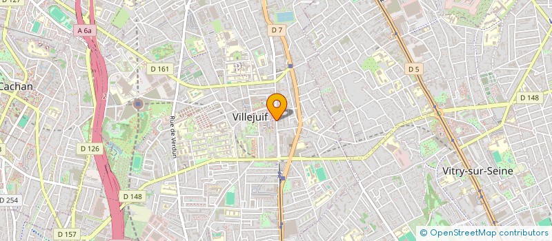 localisation de l'entreprise CINESIS FILMS à VILLEJUIF