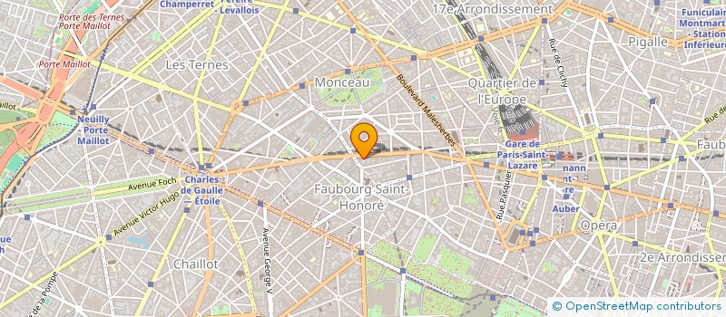 localisation de l'entreprise CINESOFA à PARIS