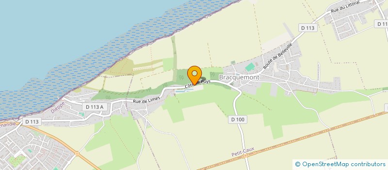 localisation de l'entreprise CINETHEACT à DIEPPE