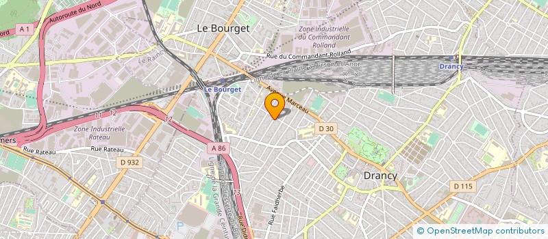 localisation de l'entreprise CINETIQUE SYSTEME à DRANCY