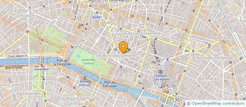 localisation de l'entreprise CINEVENTS  PARIS