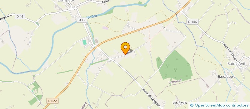 localisation de l'entreprise CINGI  LEMPAUT