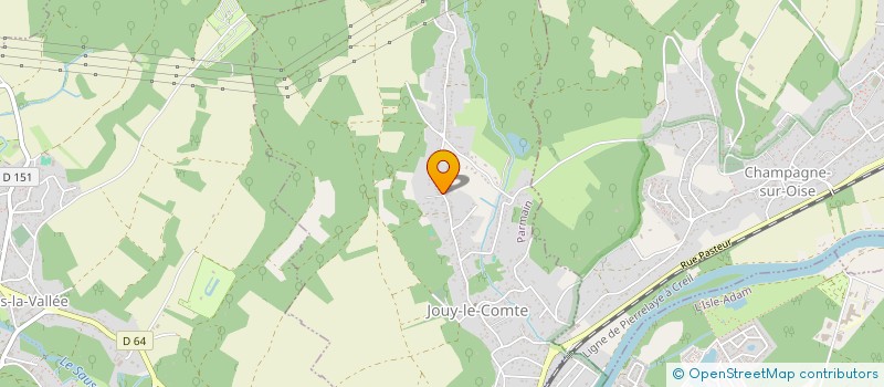 localisation de l'entreprise CINO  PARMAIN