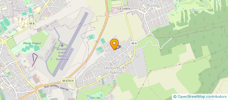 localisation de l'entreprise CINODIE  SAULXURES-LES-NANCY