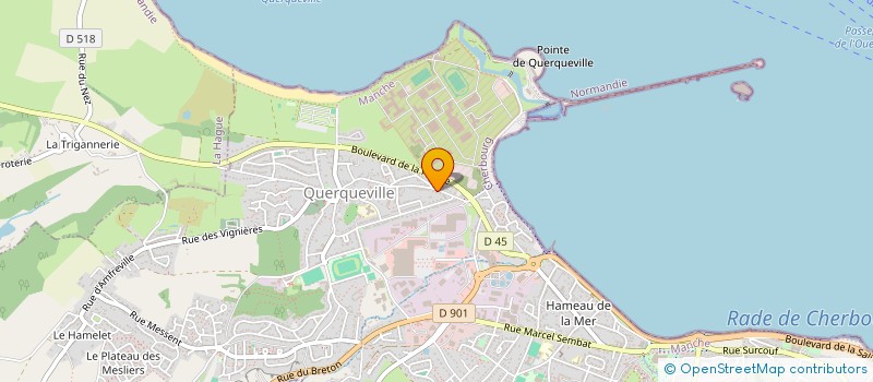 localisation de l'entreprise CINORMA  CHERBOURG-EN-COTENTIN