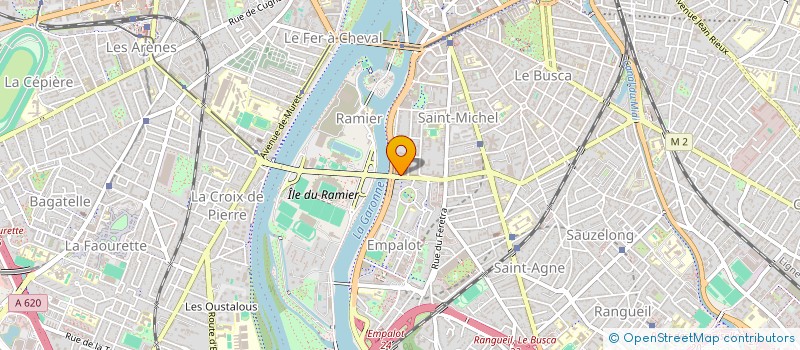 localisation de l'entreprise CINOV MIDI PYRENEES à TOULOUSE