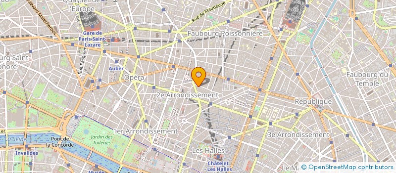 localisation de l'entreprise CINPAC à PARIS