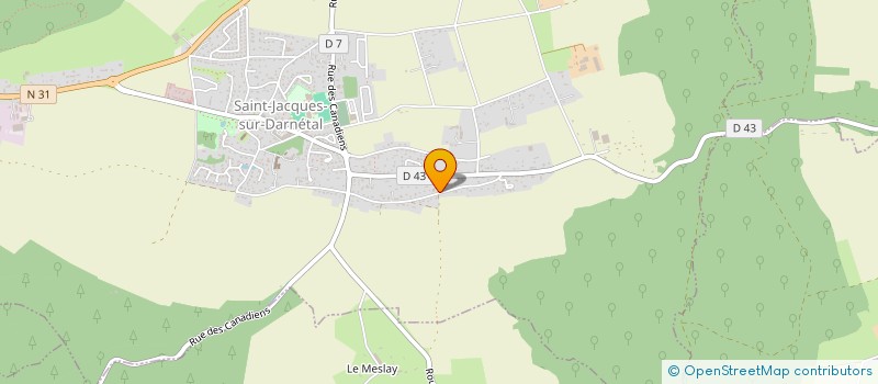 localisation de l'entreprise CINQ CENT VINGT-SEPT  SAINT-JACQUES-SUR-DARNETAL