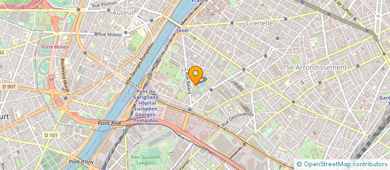 localisation de l'entreprise CINQ COULEURS  PARIS