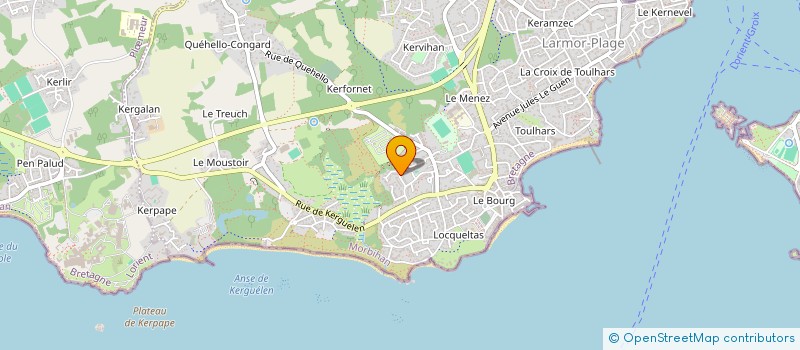 localisation de l'entreprise CINQ DEGRES SIX  LARMOR-PLAGE