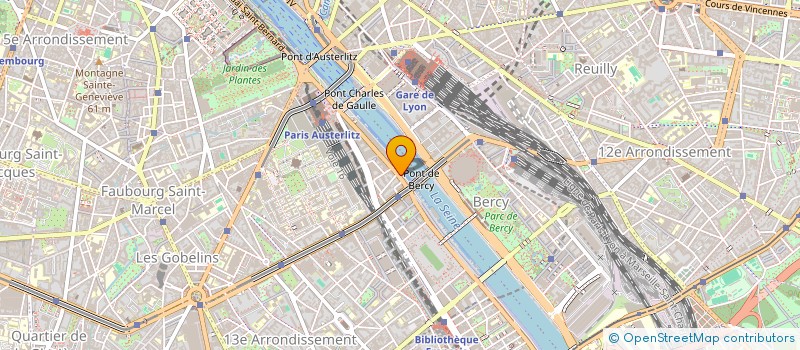 localisation de l'entreprise CINQ EN SEINE à PARIS