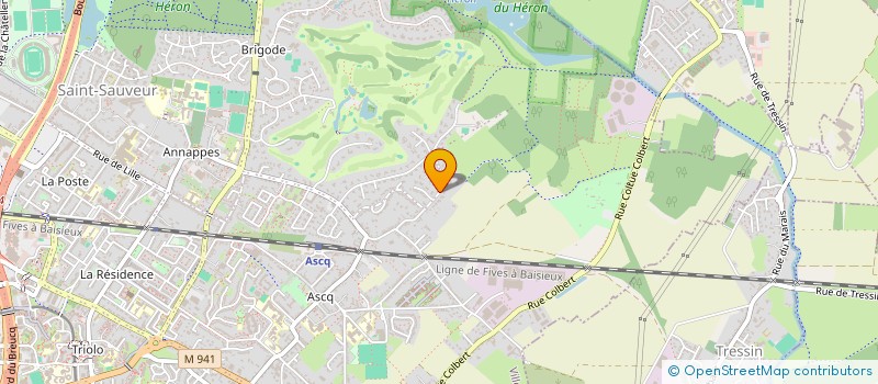 localisation de l'entreprise CINQ ET DEMI à VILLENEUVE-D'ASCQ