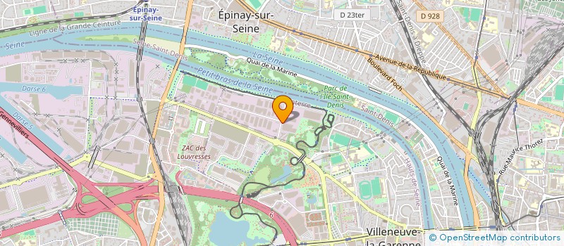 localisation de l'entreprise CINQ ETOILES à VITRY-SUR-SEINE
