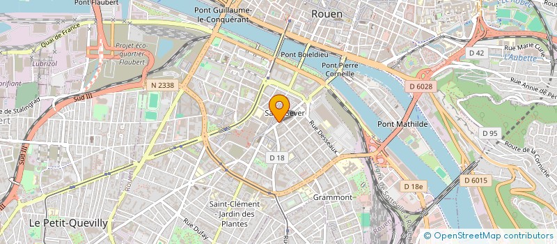 localisation de l'entreprise CINQ ETOILES  ROUEN