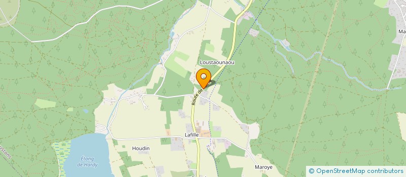 localisation de l'entreprise CINQ LACS  SOUSTONS