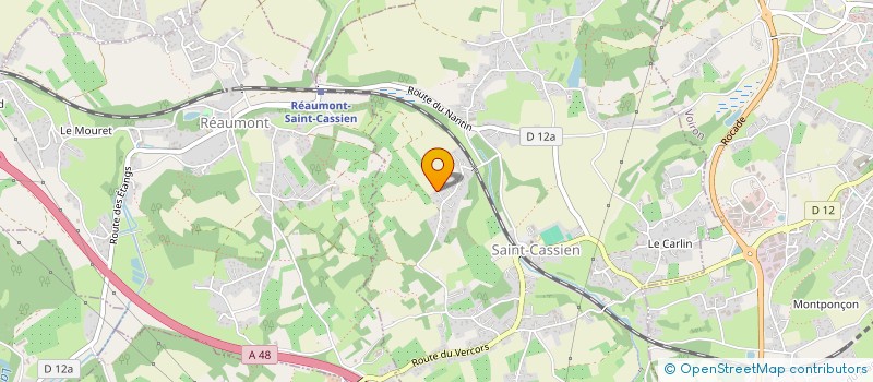 localisation de l'entreprise CINQ MAY  SAINT-CASSIEN