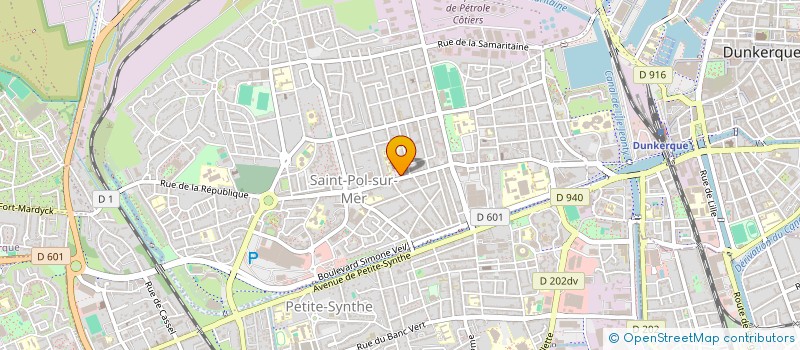 localisation de l'entreprise CINQ NEUF à DUNKERQUE