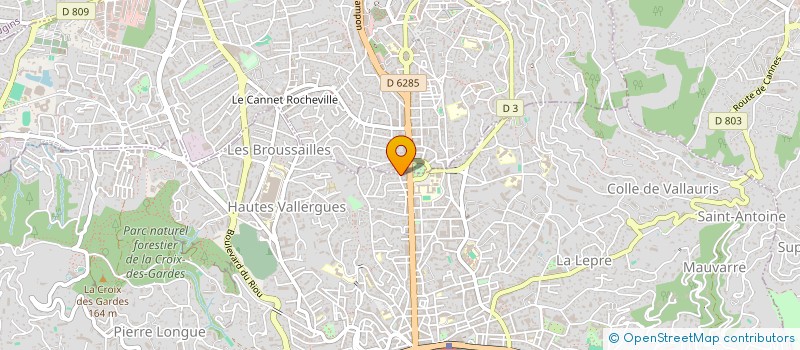 localisation de l'entreprise CINQ PIERRES  CANNES