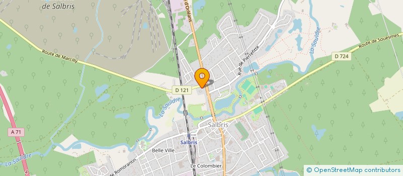 localisation de l'entreprise CINQ SEO  SALBRIS