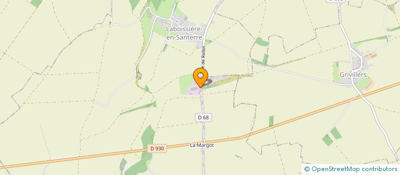 localisation de l'entreprise CINQ.SEPT  LABOISSIERE-EN-SANTERRE