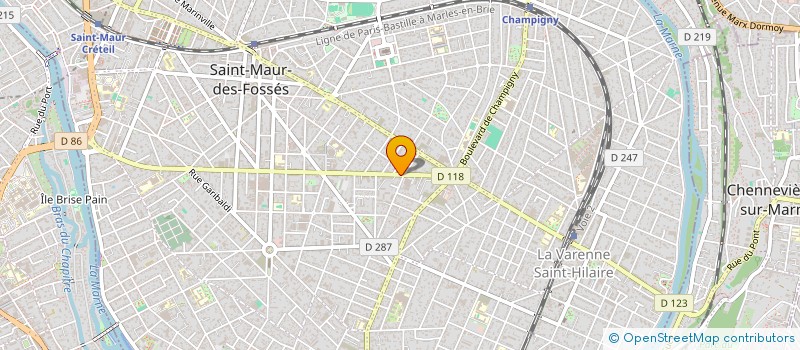 localisation de l'entreprise CINQ SUR CINQ à SAINT-MAUR-DES-FOSSES