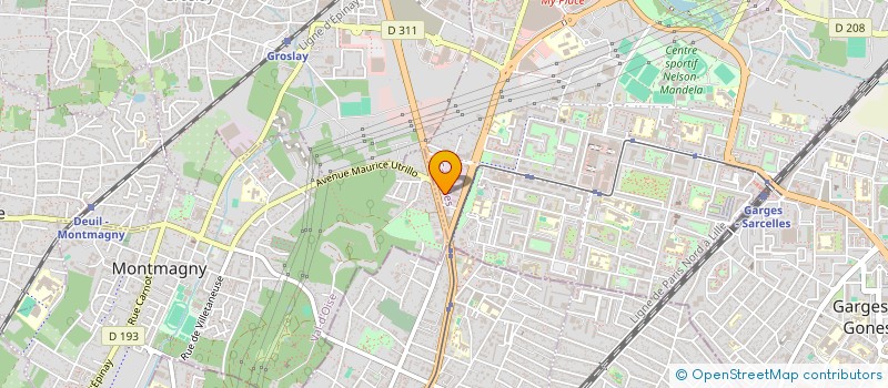 localisation de l'entreprise CINQ TEQ à SARCELLES