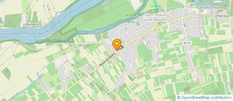 localisation de l'entreprise CINQASYS  SAINT-HILAIRE-SAINT-MESMIN