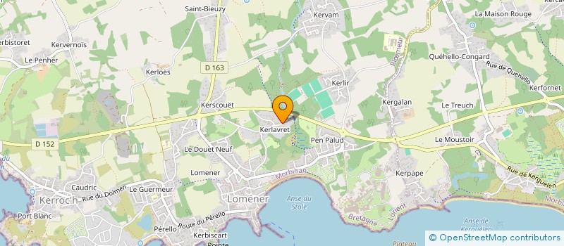 localisation de l'entreprise CINQETHUIT  LORIENT