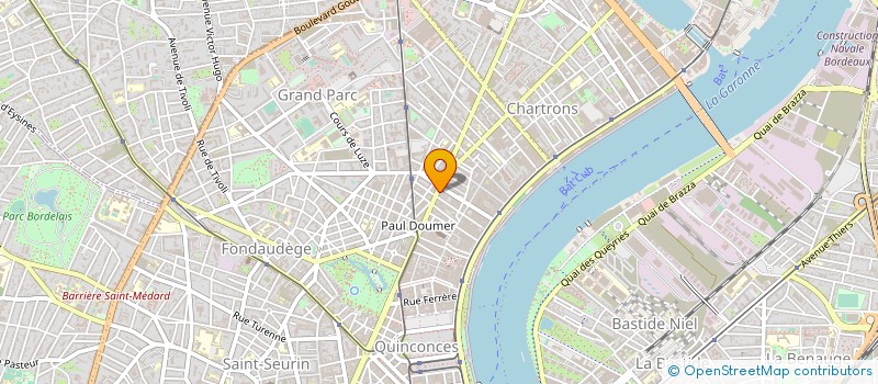 localisation de l'entreprise CINQUANTE DEUX à BORDEAUX