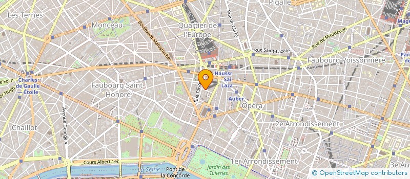 localisation de l'entreprise CINQUANTE QUARANTE NEUF 50 49  PARIS