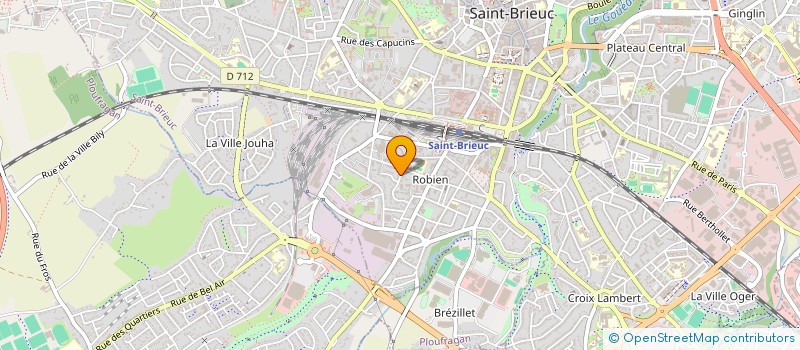 localisation de l'entreprise CINQUANTIEMES HURLANTS à SAINT-BRIEUC