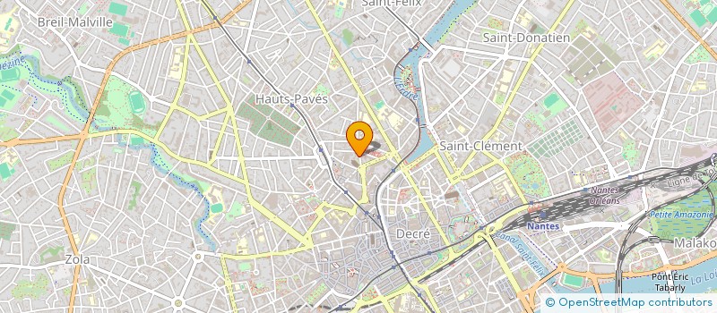 localisation de l'entreprise CINQUE STEPHANE à NANTES