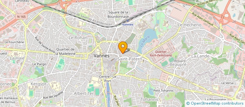 localisation de l'entreprise CINQUE5SE à VANNES