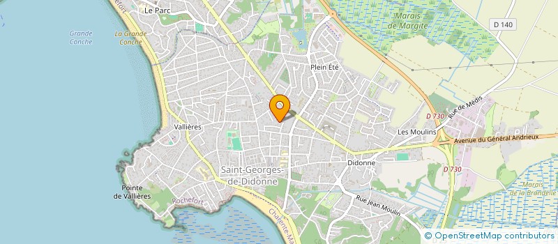 localisation de l'entreprise CINQUEM  SAINT-GEORGES-DE-DIDONNE