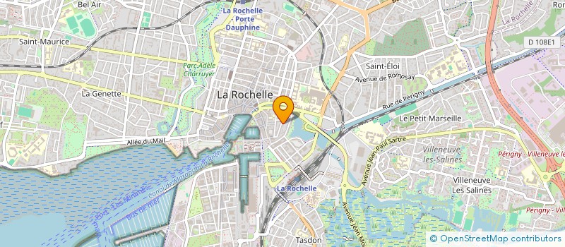 localisation de l'entreprise CINQUET  LA ROCHELLE