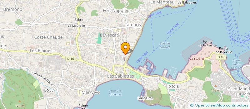 localisation de l'entreprise CINQUIEME AS à LA SEYNE-SUR-MER