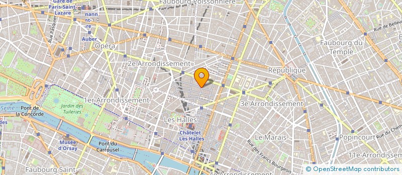 localisation de l'entreprise CINQUIEME BUREAU à PARIS