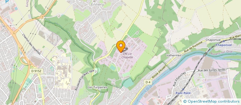 localisation de l'entreprise CINSTAL ET VOUS à ENNERY