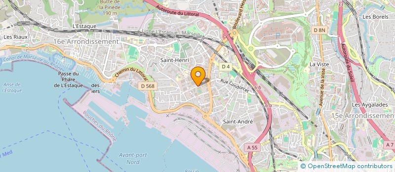 localisation de l'entreprise CINT:CONSEIL INFORM NOUV TECHNOL à MARSEILLE