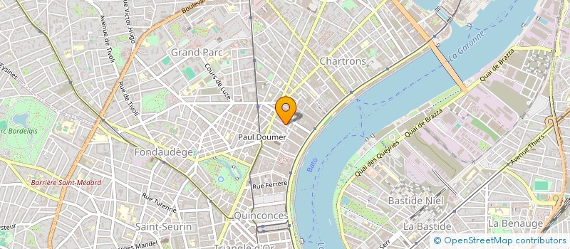 localisation de l'entreprise CINTA  BORDEAUX