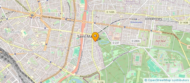 localisation de l'entreprise CINTO CONSULTING à SAINT-MANDE