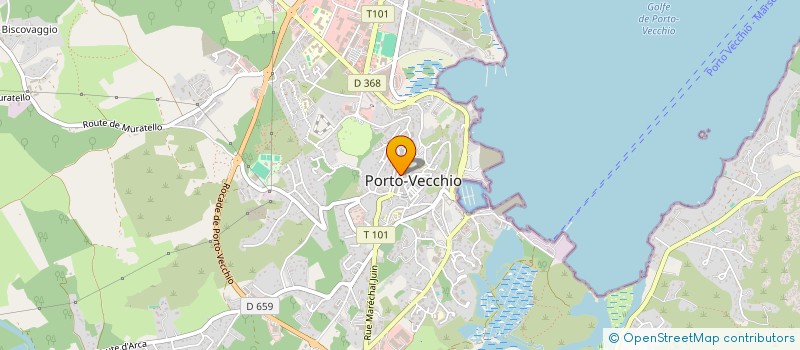 localisation de l'entreprise CINTO PATRIMOINE  PORTO-VECCHIO