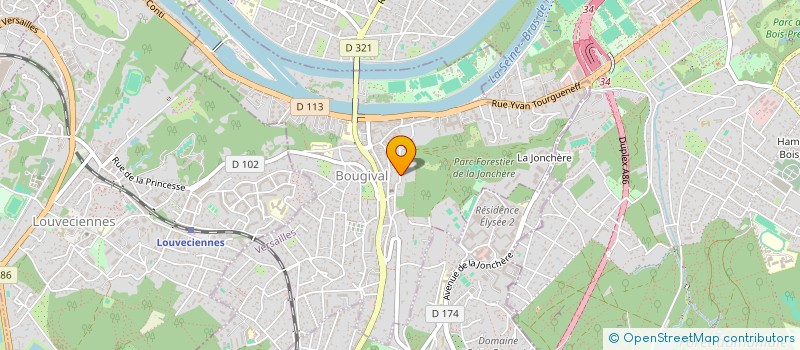 localisation de l'entreprise CINTONTOVAL FRANCE SCI  BOUGIVAL